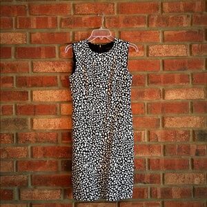 Ann Taylor leopard print dress